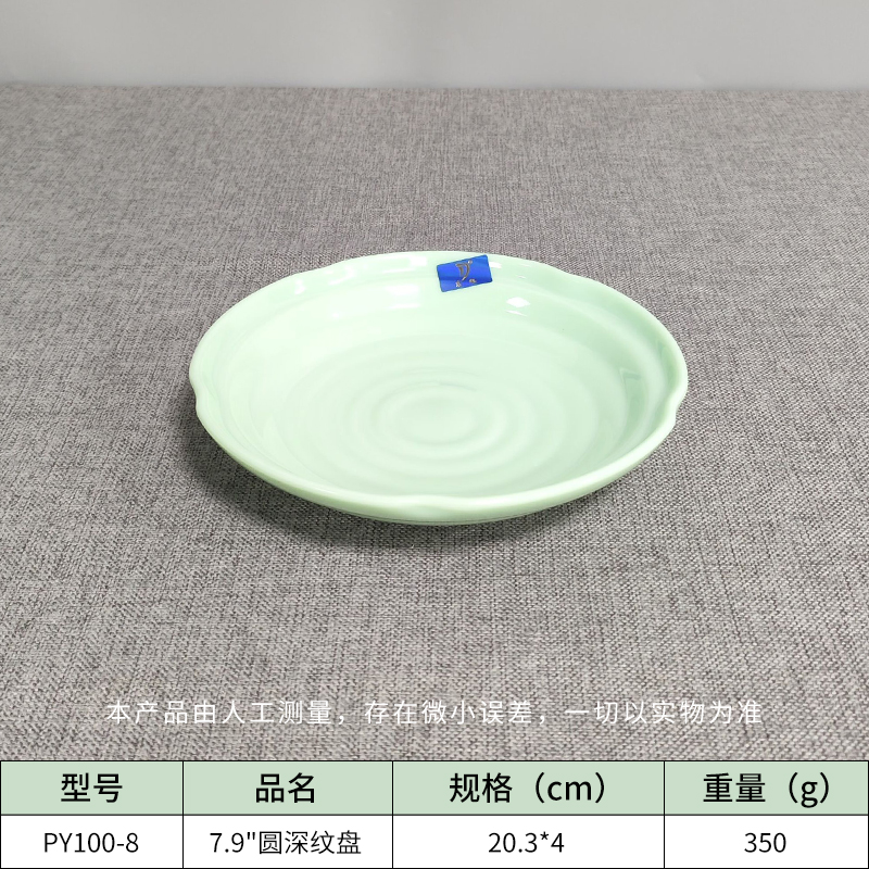 圓深紋盤